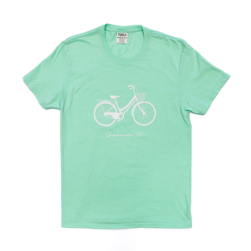 Bicycle T-Shirt - Jadeite